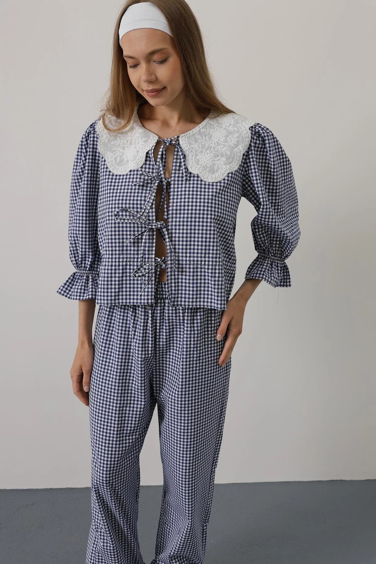 Cottagecore Gingham Set detailed view 2